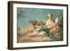 Clio, the Muse of History and Song, 1758-Francois Boucher-Framed Giclee Print