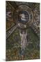 Clipeus with Mystic Lamb Supported by Four Angels and Nature Motifs, Mosaic-null-Mounted Giclee Print