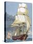 Clipper, 19th Century-Prisma Archivo-Stretched Canvas