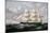 Clipper Barque 'Procymatia' Off Dover-Richard B. Spencer-Mounted Giclee Print