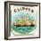 Clipper Brand Cigar Box Label, Nautical-Lantern Press-Framed Art Print