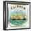 Clipper Brand Cigar Box Label, Nautical-Lantern Press-Framed Art Print