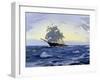 Clipper, Clear Dawn- 'Lak Loo', 2010-James Brereton-Framed Giclee Print