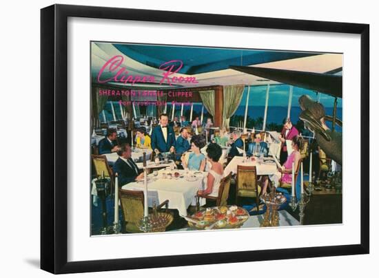 Clipper Room, Ft. Lauderdale, Florida-null-Framed Art Print