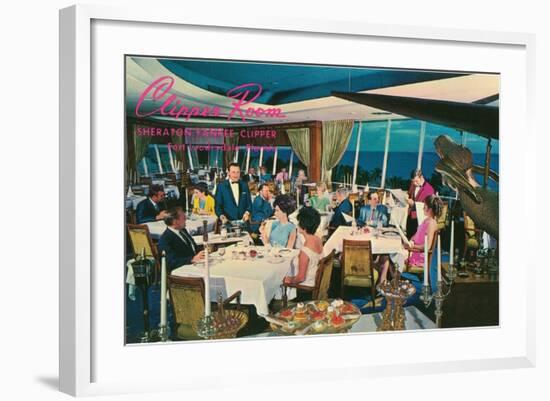 Clipper Room, Ft. Lauderdale, Florida-null-Framed Art Print