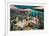 Clipper Room, Ft. Lauderdale, Florida-null-Framed Premium Giclee Print