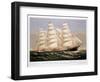 Clipper Ship, 1875-Currier & Ives-Framed Giclee Print