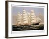 Clipper Ship, 1875-Currier & Ives-Framed Giclee Print