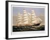 Clipper Ship, 1875-Currier & Ives-Framed Giclee Print