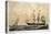 Clipper Ship 'Adelaide'-Currier & Ives-Stretched Canvas