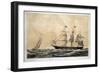 Clipper Ship 'Adelaide'-Currier & Ives-Framed Giclee Print