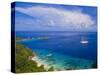 Clipper Ship Anchored Off Ko Miang Island, Similan Islands in the Andaman Sea, Thailand-Nico Tondini-Stretched Canvas