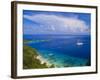 Clipper Ship Anchored Off Ko Miang Island, Similan Islands in the Andaman Sea, Thailand-Nico Tondini-Framed Photographic Print