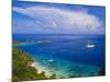 Clipper Ship Anchored Off Ko Miang Island, Similan Islands in the Andaman Sea, Thailand-Nico Tondini-Mounted Photographic Print