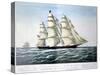 Clipper Ship Flying Cloud, 1851-1907-E Brown Jr-Stretched Canvas