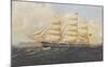 Clipper Ship Ontario-19th Century American School-Mounted Premium Giclee Print