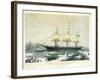 Clipper Ship 'Red Jacket' in the Ice Off Cape Horn-null-Framed Giclee Print