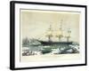 Clipper Ship 'Red Jacket' in the Ice Off Cape Horn-null-Framed Giclee Print