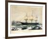 Clipper Ship Red Jacket-Currier & Ives-Framed Giclee Print