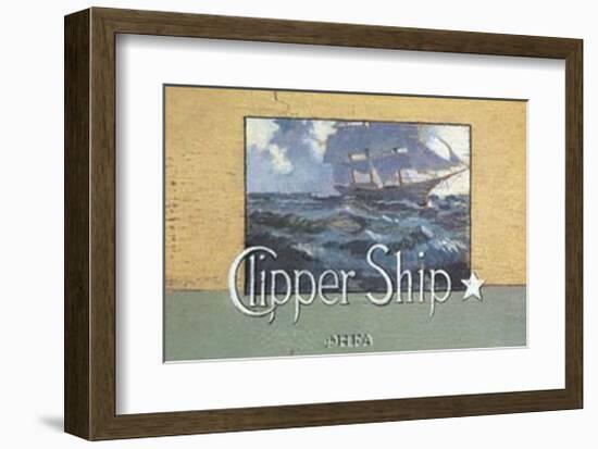 Clipper Ship-Robert LaDuke-Framed Art Print