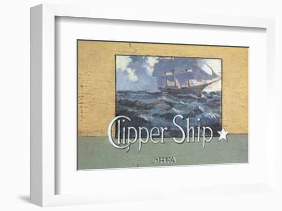 Clipper Ship-Robert LaDuke-Framed Art Print