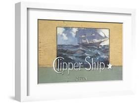 Clipper Ship-Robert LaDuke-Framed Art Print