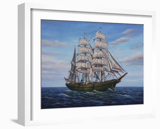 Clipper Ship-Bruce Dumas-Framed Giclee Print