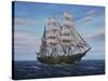 Clipper Ship-Bruce Dumas-Stretched Canvas