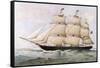 Clipper Ship-null-Framed Stretched Canvas