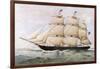 Clipper Ship-null-Framed Art Print