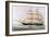 Clipper Ship-null-Framed Art Print