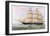 Clipper Ship-null-Framed Art Print