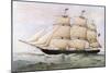 Clipper Ship-null-Mounted Art Print