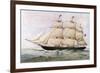 Clipper Ship-null-Framed Premium Giclee Print