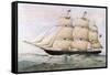 Clipper Ship-null-Framed Stretched Canvas