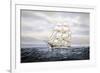 Clipper Ship-Jack Wemp-Framed Giclee Print