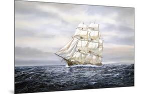 Clipper Ship-Jack Wemp-Mounted Giclee Print