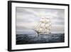 Clipper Ship-Jack Wemp-Framed Giclee Print