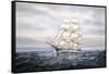 Clipper Ship-Jack Wemp-Framed Stretched Canvas