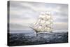 Clipper Ship-Jack Wemp-Stretched Canvas