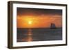 Clipper Sunset 1-Robert Goldwitz-Framed Giclee Print