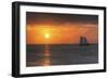 Clipper Sunset 1-Robert Goldwitz-Framed Giclee Print