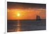 Clipper Sunset 1-Robert Goldwitz-Framed Giclee Print