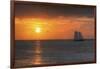 Clipper Sunset 1-Robert Goldwitz-Framed Giclee Print