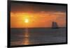 Clipper Sunset 1-Robert Goldwitz-Framed Giclee Print