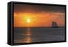 Clipper Sunset 1-Robert Goldwitz-Framed Stretched Canvas