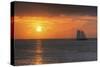 Clipper Sunset 1-Robert Goldwitz-Stretched Canvas