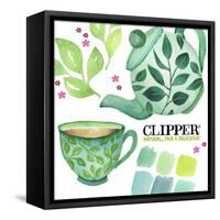 Clipper Tea-Elizabeth Rider-Framed Stretched Canvas