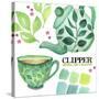 Clipper Tea-Elizabeth Rider-Stretched Canvas