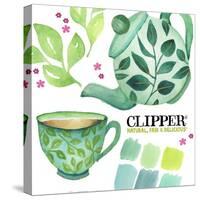 Clipper Tea-Elizabeth Rider-Stretched Canvas